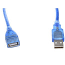 Short USB 2.0 A Female to Male Extension Cable