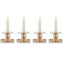 4 Piece Metal Cone Candlestick Scented Candle Cup Restaurant Center Piece 2