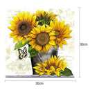 5D DIY Full Drill Square Diamond Painting Sunflower Cross Stitch Embroidery