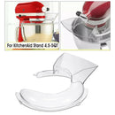 1pcs Clear Pouring Shield 4.5-5QT Bowl Pouring Shield Tilt Head For Kitchen Aid