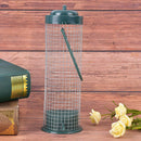 New Hanging Wild Bird Table Feeding Station Hanging Wooden Metal Garden Feed Gw