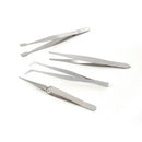 4Pcs Precision Tweezers DIY Electronics Tools Forceps Tweezers Repair Tool Bj