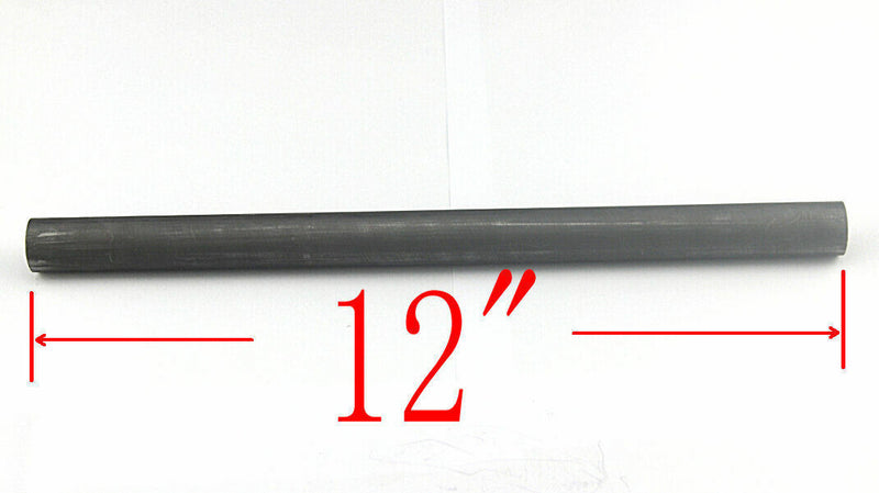 1" THICK CARBON GRAPHITE ROD 1" x 12" LONG MIXING STIRRING CARBON ROD
