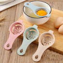 5 x yellow egg yolk separator kitchen divider assistance a plastic tool I3H1