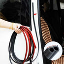 5m B Shape Car Door Seal Strip Weatherstrip Noise Insulation Rubber Sealing Tool