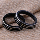 2pcs Fit For Grand Cherokee Console Volume CD Switch Knob Cover Circle Black