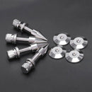 4 Pcs Speaker Spike Isolation Spikes Stand Foot Hifi Speaker Shockproof Con