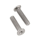 60Pcs M3*4-12mm Phillips Low Profile Wafer Head Machine Screws Kits - Ni Plated