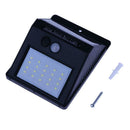 LED Solar Power PIR Motion Sensor Light Outdoor Waterproof Wall Night Lamp