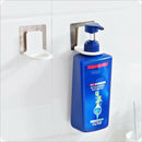Strong Suction Cup Shower Gel Shampoo Bathroom Wall Mounted Rack Hooks Hook N5V6