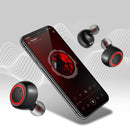 Wireless Bluetooth Earphones Headphones Earbuds Built-in Mic w/ Charging Case