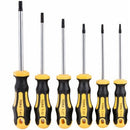 2X(11 in 1 Cr-V Precision Screwdriver Set Magnetic T6-T40 Torx Screw Driver