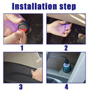 USB Car LED Atmosphere Lamp Decor Sound Control Interior Ambient Star Light Hot
