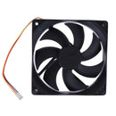 120mm 1300RPM 12V 3 Pin DC Brushless PC Computer Case Cooling Fun 120x25mm New