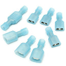 50pcs Female & Male Fully Insulated Wire Terminals Connector Nylon Spade Co
