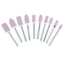 10pcs 3.0 cylindrical cone grinding wheel bit head hand polishing DIY OZ