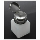 Empty Pump Dispenser For Nail Art Polish Remover Bottle 100ML(White) K9I8