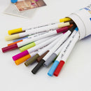 24-Color Barreled Pen, Painting Art Marker Pen, Watercolor Brush Brush, Cal