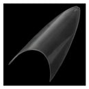 Vip Beauty Shop 500 Clear Sharp Ending Stiletto Acrylic False Nail Art Tips Q6T5