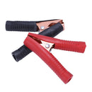 2 Pcs Black Red 100A Insulated Battery Clip Clamp for Car Auto Vehicle