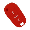 Car Key Protive Cover Holder for BUICK Flip Folding Remote Key Fob Red