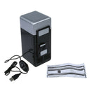 PC USB Mini Refrigerator Fridge Beverage Drink Can Cooler Warmer