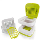 Kitchen Tools Garlic Press Chopper Slicer Hand Presser Grinder Crusher FT