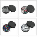 Aluminum Tin Cans - 24 Pack 2Oz / 60G Round Metal Container Screw Top Cans