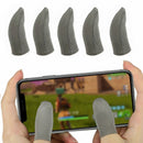 5 Pcs Pubg Mobile Phone Gaming Game Gloves Touch Screen Thumbs Finger Sleeve