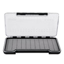 2pcs Fishing Tackle Box Spoon Lure Flies Storage Case Container Fly Box