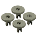 4x Universal Dishwasher Accessory Lower Wheel AEG Favorit/Privileg/Zanussi