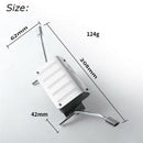 Metal Simulation Fuel Tank For Dj Traxxas Trx-4 Trx4 Exhaust Pipe Djc-9158