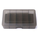 5 Grids Clear Plastic Fishing Lures Bait Storage Tackle Box Container Orga wer