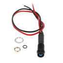 Blue 12V LED Signal Indicator Warning Light Lamp w/Wire Lead Easy Install