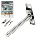 10Pcs 5Inch Heavy Tool Concealed Floating Wall Shelf Support Metal Bracket