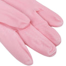 Floral Flower Long Cuff Rubber Gloves Dishwashing Gloves Kitchen Gloves(Lon