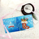 Christmas Cards 8 Packs 5D Diamond Painting Santa Greeting Holiday Card for Xmas