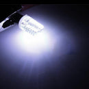 2X T4W White LED BA9S 3014 24SMD 2W Car Wedge Side Light Bulb Interior Lamp 12V