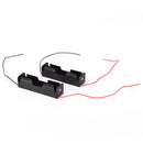 5Pcs Black Battery Storage Box Case Holder For 3.7V 18650X1 Batteriesã€ ME