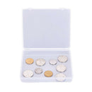 Transparent Plastic Box Playing Cards Container PP Storage Case Coin Container3C