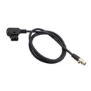For TV Logic Monitor 4pin Mini XLR to D-tap Coiled Spring Power Cable 3 Pack