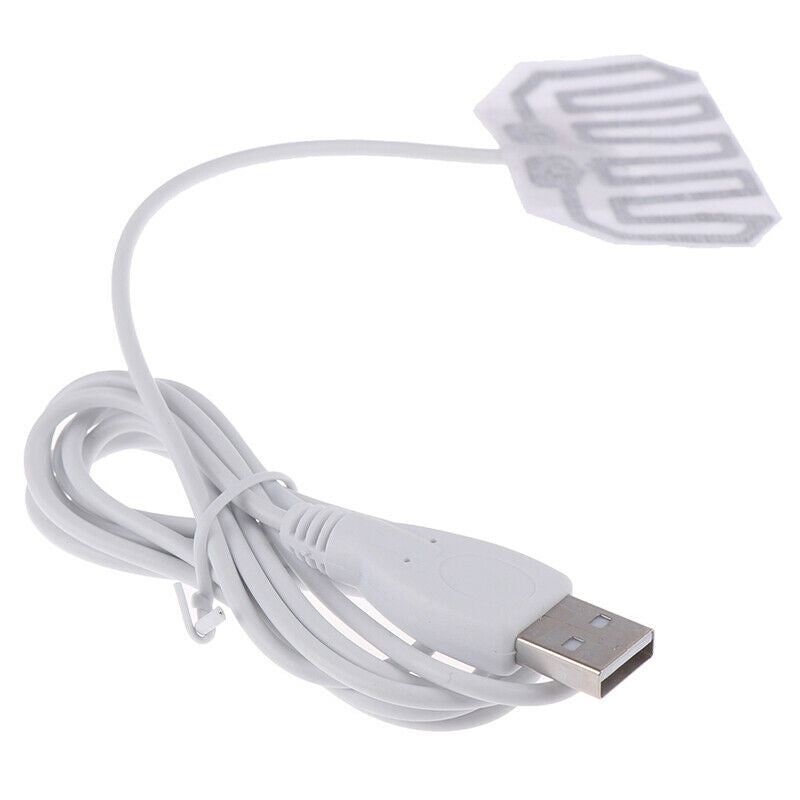 5.5*4CM 5V Carbon Fiber Heating Pad Hand Warmer USB Film Infrared Fever Heat  Kw