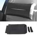 Universal PU Leather Car Sun Visor Tissue Paper Napkin Storage Box Holder Cov 3C