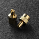 8pcs Slotted Head Valve Stem Caps with Core Remover Tool for Car Motorcycle A