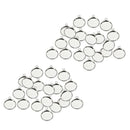40x 12mm Cabochon Cameo Base Tray Setting Bezel Blank for DIY Jewelry Making