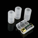 4pcs AA to C Size Pop Battery Cover Converter Boxes Adaptor Adapter Case Shell''