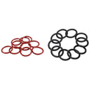 20 Pcs O Ring: 10 Pcs 32Mm OD 25Mm Inner Od. Black Nitrile Rubber O Ring Oi U5G9