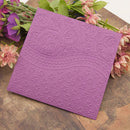 Flower Printed DIY Scrapbooking Plastic Embossing Template Folder Stencil