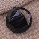 Carbon Fiber Style Engine Start Button Cover Cap Trim fit for Ford Mustang 15-18