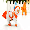 Wind Up Animal Running Moving Horse Classic Clockwork Plastic Kids Toys Gift ME
